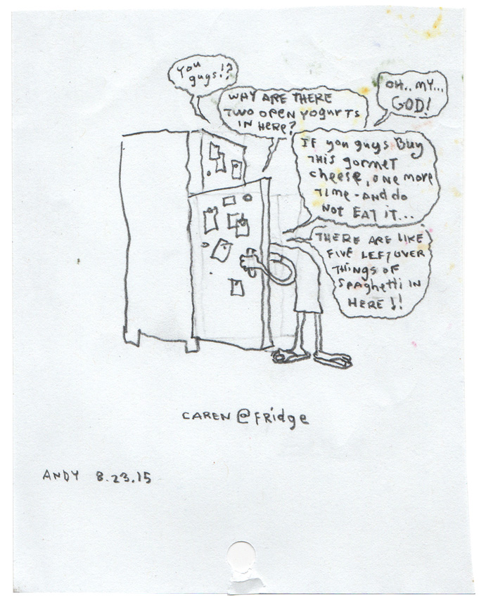 Andy_052315_Caren at the Fridge