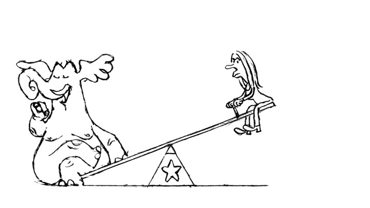 Responsibility Seesaw